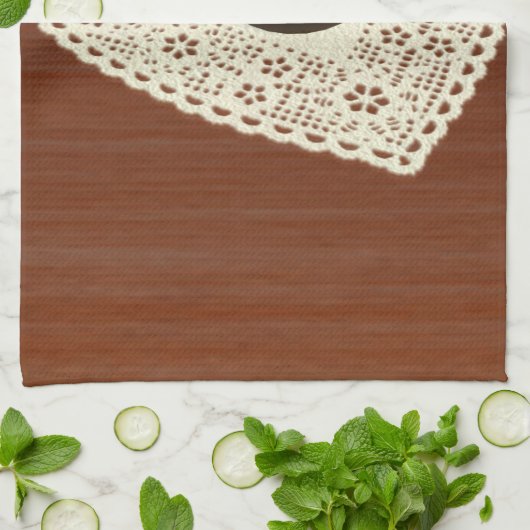 Valentines Chocolate Geschirrtuch (Gefaltet)