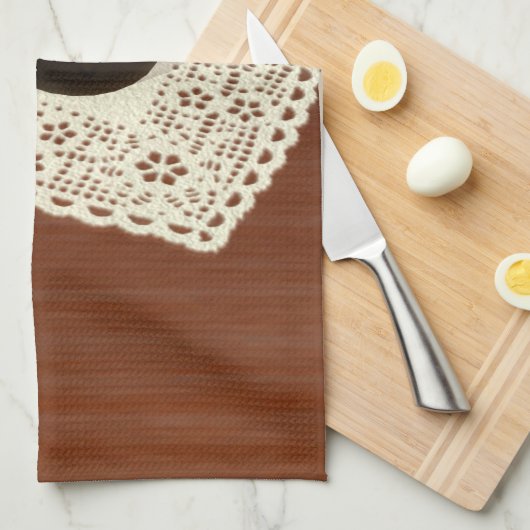 Valentines Chocolate Geschirrtuch (Viertel Falte)