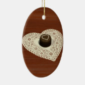 Valentines Chocolate Keramikornament (Rechts)