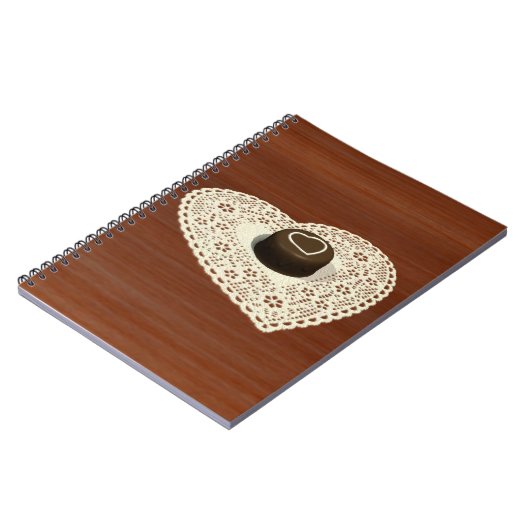 Valentines Chocolate Notizblock (Linke Seite)