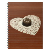 Valentines Chocolate Notizblock (Vorderseite)