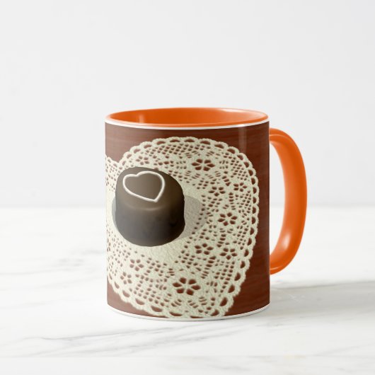 Valentines Chocolate Tasse (VorderseiteRechts)