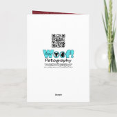 Valentines - Cocker Spaniel - Bella Feiertagskarte (Rückseite)