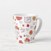 Valentine's Coffee Mug: Hearts and Love in Every S Milchtasse (Rechte Ecke)