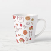 Valentine's Coffee Mug: Hearts and Love in Every S Milchtasse (Rechts)