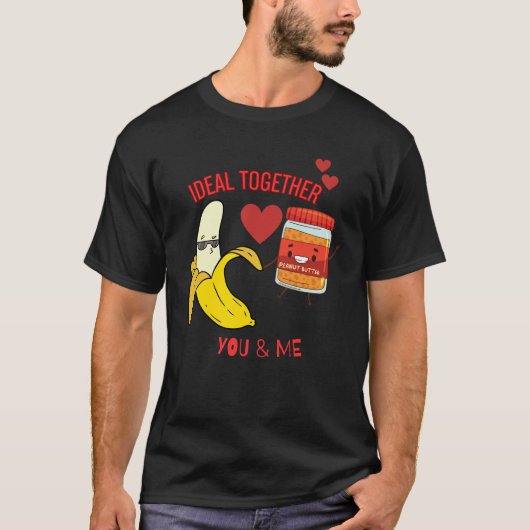 Valentines Couple-Happy Valentines-Custom T-Shirt (Vorderseite)