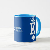 Valentines Couples Funny Valentines King Tasse (VorderseiteRechts)