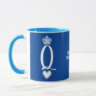 Valentines Couples Funny Valentines Queen Tasse