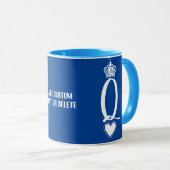 Valentines Couples Funny Valentines Queen Tasse (VorderseiteRechts)