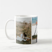 Valentines Couples Keepsake Photo Collage Kaffeetasse (Links)