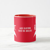 Valentines Couples Mr Right Couple Matching Tasse (Zentrum)