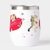 Valentine's Cupid & Hearts (Rechts)