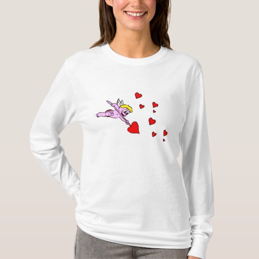 Valentines Cupid T - Shirt (Vorderseite)