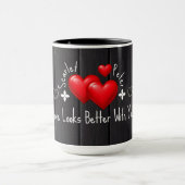 Valentines Custom Name Mugs and Quotes coffee mugs Tasse (Zentrum)