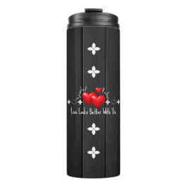 Valentines Custom Name Thermal Tumblers & Quotes  Thermosbecher