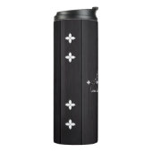 Valentines Custom Name Thermal Tumblers & Quotes  Thermosbecher (Nach links gedreht)