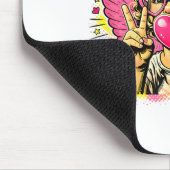 Valentines Cute Cupid Heart Angel Love Holiday Com Mousepad (Ecke)