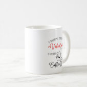 VALENTINE'S DAKAFFEE LOVER WHITE KAFFEETASSE (VorderseiteRechts)