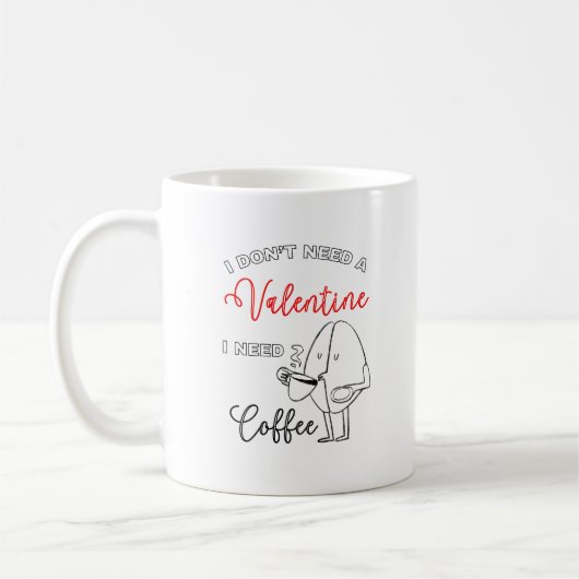 VALENTINE'S DAKAFFEE LOVER WHITE KAFFEETASSE (Links)