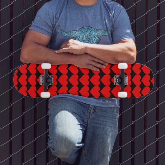VALENTINE'S DARED HEARTS SKATEBOARD DECK (Außenbereich 3)