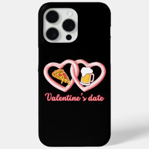 Valentine's Date Pizza Beer Case-Mate iPhone Hülle