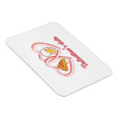 Valentine's Date Pizza Beer Magnet (Rechte Seite)