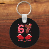 Valentine's Day 67 Hilarious Six Seven Love Meme F Schlüsselanhänger (Vorderseite)