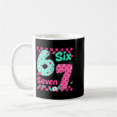 Valentine's Day 6 7 Six Seven Preppy Hearts Couple Kaffeetasse (Links)