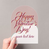Valentine's Day  Acrylic Invitations Acryleinladungen (Insitu (Handheld))