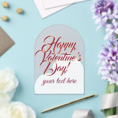 Valentine's Day  Acrylic Invitations Acryleinladungen (Insitu (Hochzeit))