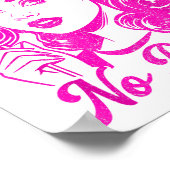 Valentine's Day All Sugar No Daddy Single Life Fun Poster (Ecke)