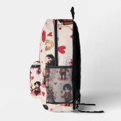 VALENTINE'S DAY ANIME BACKPACK BEDRUCKTER RUCKSACK (Rechts)