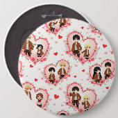VALENTINE'S DAY ANIME BUTTON (Vorne & Hinten)