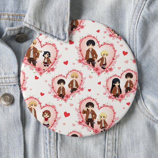 VALENTINE'S DAY ANIME BUTTON (Beispiel)