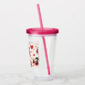 VALENTINE'S DAY ANIME CLEAR TUMBLER ACRYLTRINKBECHER (Links)