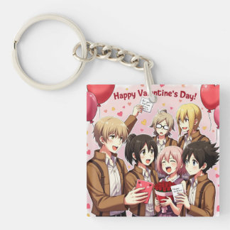 VALENTINE'S DAY ANIME KEY CHAIN SCHLÜSSELANHÄNGER