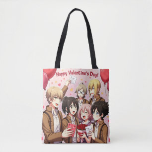 VALENTINE'S DAY ANIME TOTE BAG TASCHE