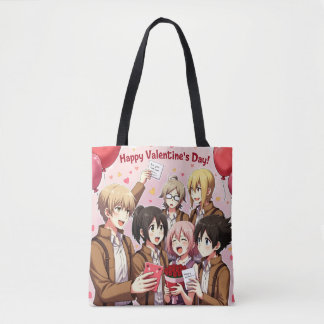 VALENTINE'S DAY ANIME TOTE BAG TASCHE