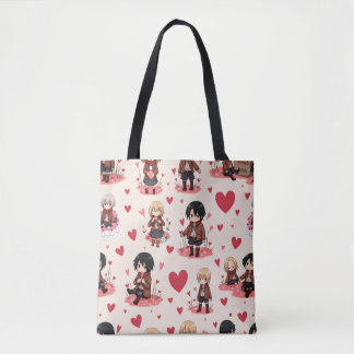 VALENTINE'S DAY ANIME TOTE BAG TASCHE