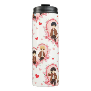 VALENTINE'S DAY ANIME TUMBLER THERMOSBECHER