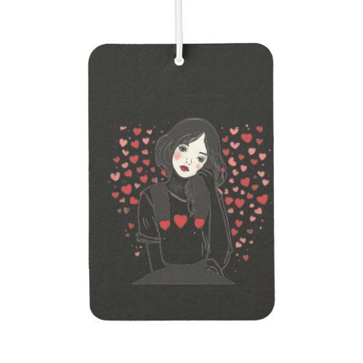 valentines day autolufterfrischer (Vorderseite)