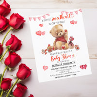 Valentine's Day Baby Shower Teddy Bären Budget