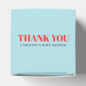 Valentine's Day Boy Baby Shower Herz Geschenkschachtel (Oben)