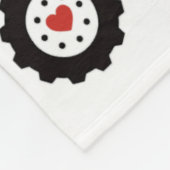 Valentines Day Boys Kids Toddler Construction Truc Fleecedecke (Ecke)