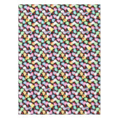Valentine's Day Candy Hearts Muster Tischdecke (Vorderseite)
