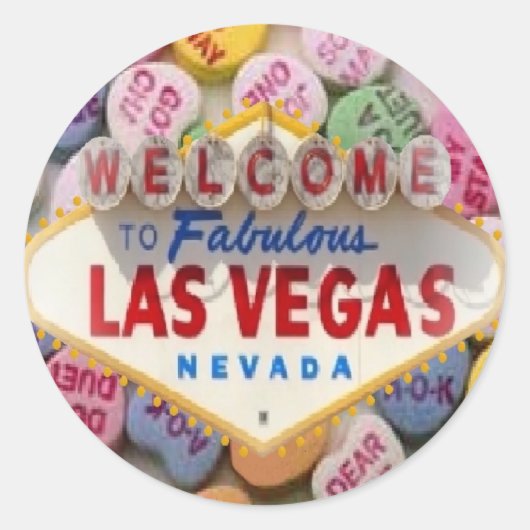 Valentine's Day Candy LV Stickers (Vorderseite)