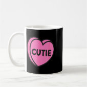 Valentines Day Candy Sweet Hearts Love Cutie  Kaffeetasse (Links)