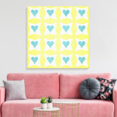 Valentine's Day Canvas Print Leinwanddruck (Insitu (Wohnzimmer))