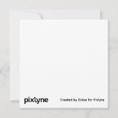 Valentines Day Card by Eloise Pixlyne Karte (Rückseite)