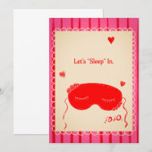 Valentines Day Card Einladung (Vorne/Hinten)